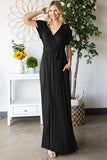 Tie Waist Wrap Maxi