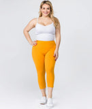Capri Leggings - Gold