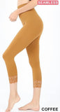 Capri Lace Bottom Leggings