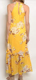 Yellow Floral Maxi