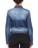 Distressed Denim Jacket