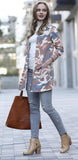 Almond Camo Cardigan