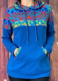 Colorful Leopard Hoodie