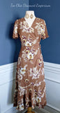 Floral Wrap Maxi