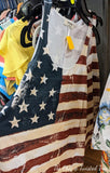 Distressed Flag tank